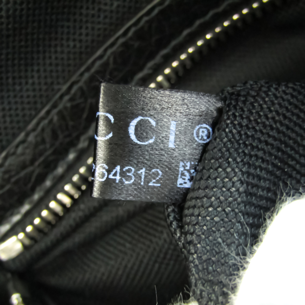 Gucci 587866 Unisex Leather Boston Bag,Handbag,Shoulder Bag Black - Picture 12 of 12